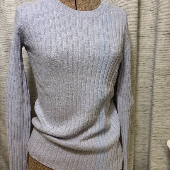 Banana Republic Sweaters - Banana Republic Fine Italian Yarn Women’s Ribbed Sweater-sz: S/P  Violet color